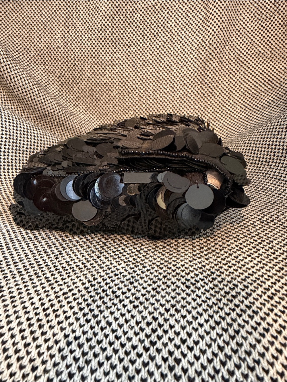 Staud | Timmy convertible shoulder bag with black sequins - Picture 6 of 10